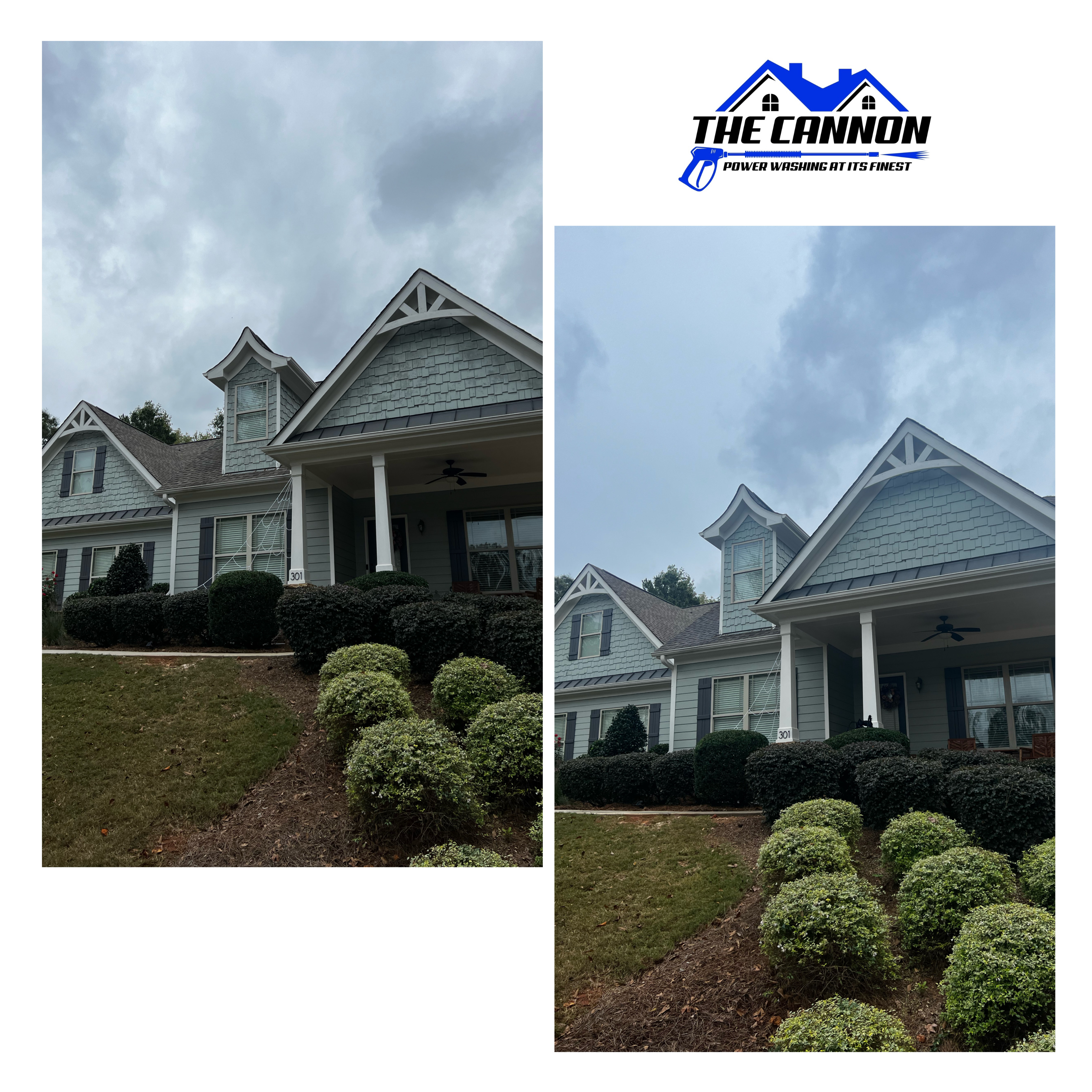 House wash in Jefferson, Georgia