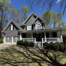 House washing for prep to put on the market in Dacula, Ga